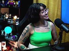 Martina Oliveira drools over Ruan's massive rod during steamy podcast interview