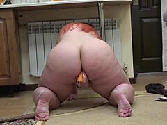 Amateur redhead gets her ass fucked hard