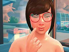 Couple has passionate sex in sims 4