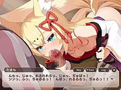 Monster Girl TDX Performs Fellatio On Cock