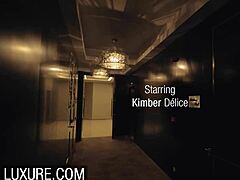 Blonde and Brunette Beauties Tease in Fetish Gear with Guys  