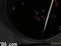 Slave Receives Intense Blowjob and Fucking