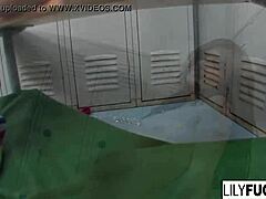 I love how Lily makes her pussy squirt with her fingers