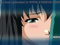 Perverted Ghost Gropes and Blows Petite Teen in Hentai Cartoon