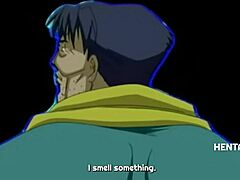 Perverted Ghost Gropes and Blows Petite Teen in Hentai Cartoon