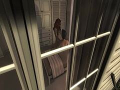 Horny Redhead With Big Tits Plays With Her Pussy