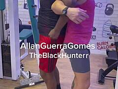Allan Guerra Trains Hard, Ends in Sauna Gay Action!