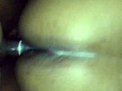 Ebony Milf Takes Monster Cock Doggystyle