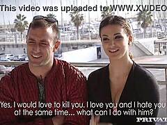 Intense Interview With Sexy Susy Gala In Casting Session