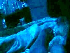 she's still sucking on that big black monster cock