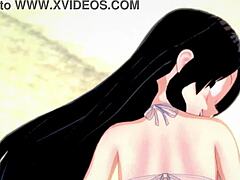 Tsuyu Froppy craves beach action in hot swimsuit - My Hero Academia