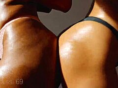 I Love Watching Those Oiled Ebony Lesbians Hump