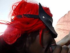 Ebony Babe Loves Sucking Monster Cock With Deepthroat And Sloppy Blowjob.