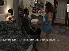 Wife and Stepmother Riding Hard in Game!