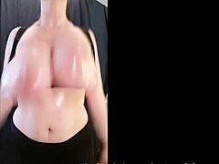 oily bouncy tits rockin’ hard!