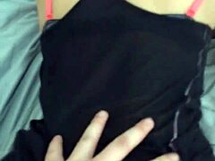 cute skinny teen 18+ explores new experiences in tight situations