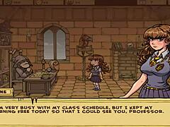 akabur's witch trainer: slutty 3some in hentai game