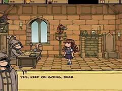 akabur's witch trainer: slutty 3some in hentai game