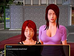 my new family exploring erotic games with teen brunette and redhead