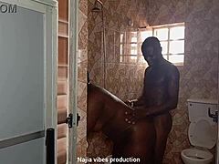 Quickie with my boss's daughter in the bathroom