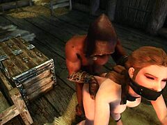 I’m obsessed with Sigrid’s bondage sex in Skyrim dark desires!