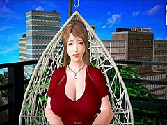 I love my new family with big tits and ass in 3D hentai.