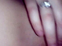 ugly face but sexy 18yo teen body masturbates