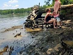 Did you see thick wife Becky Tailorxxx fucked in mud on nature walk?