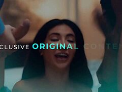 teen besties lily larimar ride and suck in wild dirty talk session.