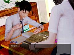 academy 177 erotic cartoon game scene