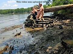 Did you see thick wife Becky Tailorxxx fucked in mud on nature walk?