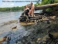 Did you see thick wife Becky Tailorxxx fucked in mud on nature walk?