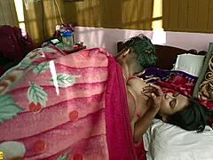 Desi wife enjoys honeymoon anal sex with her husband