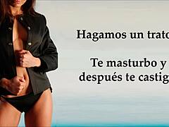 Joi humiliation guaranteed in Spanish, choose your orgasm