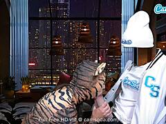 Big boobs model masturbates on webcam with toys