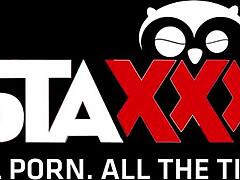 i watch super sexy jackie jevaux get black dick in the office, so hot