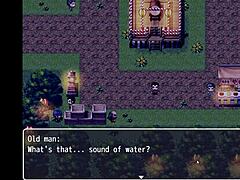 Tanned girl Natsuki gets pussy wet in hentai game