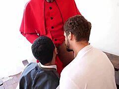 Behind Scenes With Léo Felipo In Backroom