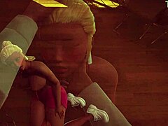 3D hentai uncensored passionate sex with curvy girlfriend every night