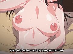 Intense emotions as mother gets fucked doggystyle in hentai