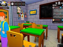 Hg little 18+ starts with charming milf in anime style