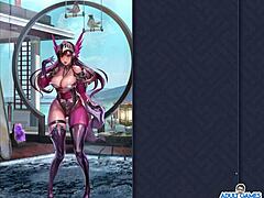 एप3 टिजिंग यंग वुमन हातास की वेट पस्सी को कुकंबर से किंकी हेंटाई में