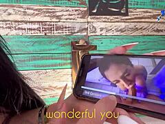 Beautiful Latina gets creampied in hot amateur video