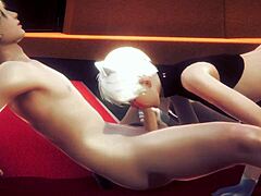 Gay 3D game with Yaoi femboy and sissy trap characters