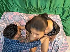 Hanif and Adori have hot sex at home with big cocks