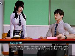 Academy 176 in anime hentai adventure