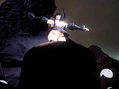 Nina Williams Case Files - Eliza Sucks with Bouncing Boobs