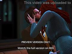 black lily in naughty 3d hentai preview