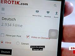 random german user surprises marilyn crystal with pov fuck and cum in mouth