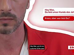 random german user surprises marilyn crystal with pov fuck and cum in mouth